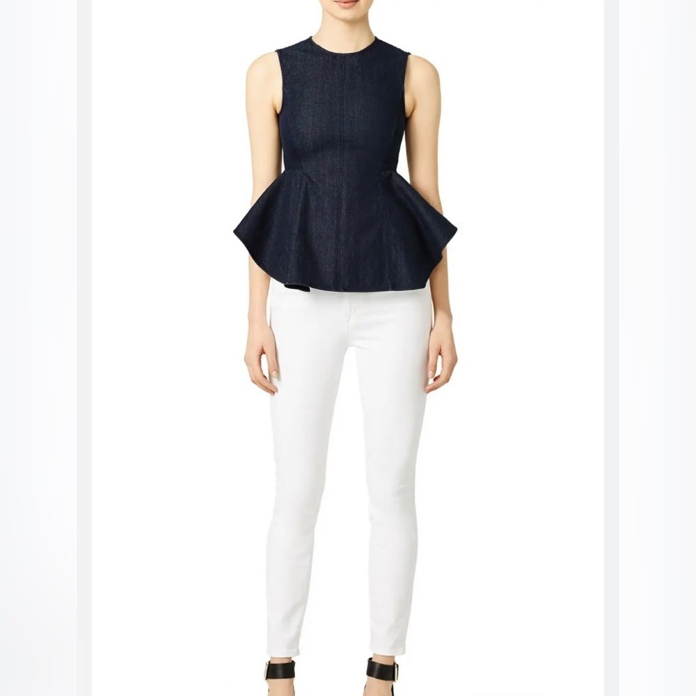 Theory Kalsing D Peplum Top NWOT
